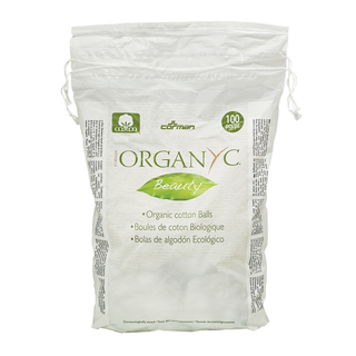 Organyc Beauty Cotton Balls 100 Pieces