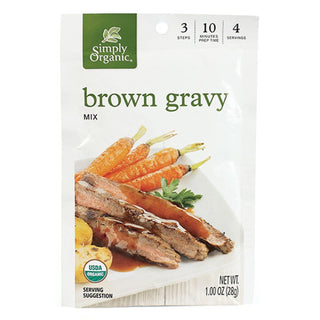 Simply Organic Gravy Mix Brown 28g