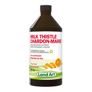 Land Art Milk Thistle Orange Bark 250mL