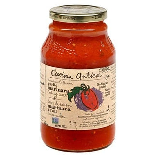 Cucina Antica Pasta Sauce Garlic Marinara 670mL