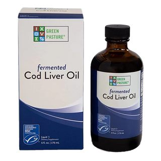 Green Pasture Fermented Cod Liver Oil Unflavored 176mL