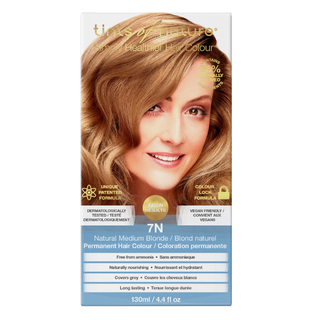 Tints of Nature Hair Colour Permanent Natural Medium Blonde 7N 130mL