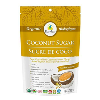 Ecoideas Organic Coconut Sugar Golden 454g