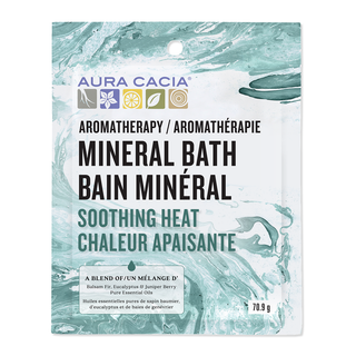 Aura Cacia Mineral Bath Soothing Heat 70.9g