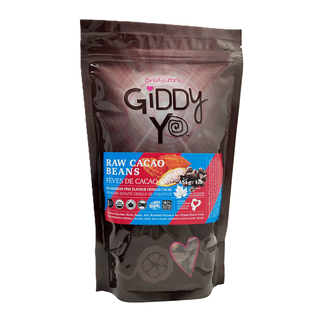 Giddy Yoyo Organic Raw Cacao Beans 454g