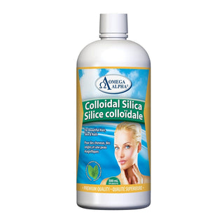 Omega Alpha Colloidal Silica Peppermint 500mL