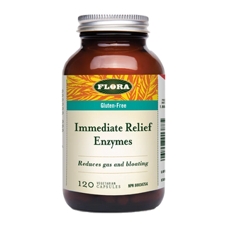 Flora Immediate Relief Enzymes 120 Veggie Caps