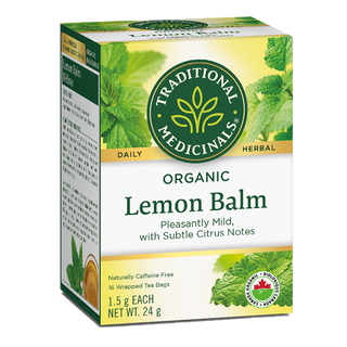 Traditional Medicinals Organic Lemon Balm 16 Tea Bags