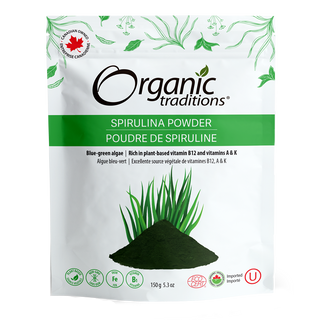 Organic Traditions Spirulina Powder 150g