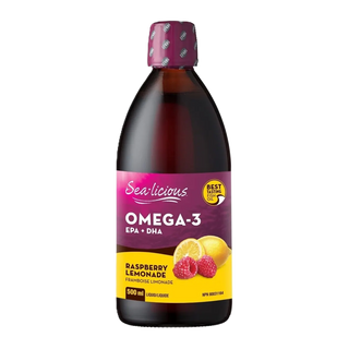 Sealicious Omega 3 Raspberry Lemonade 500mL