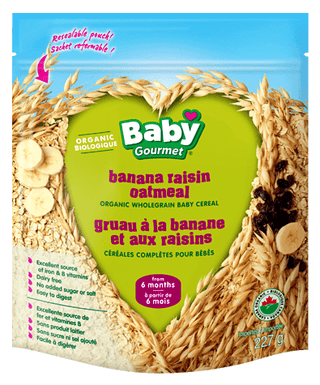 Baby Gourmet Food Baby Cereal Banana Raisin 227g