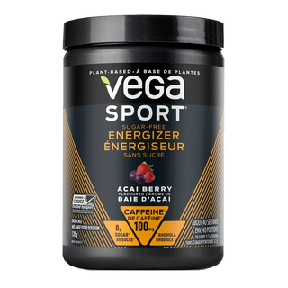 Vega Sport Pre-Workout Energizer Acai Berry Sugar Free 128g