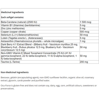 Prairie Naturals Ocu- Force 120 Softgels