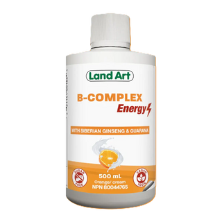 Land Art B-Complex Energy Orange & Cream 500mL