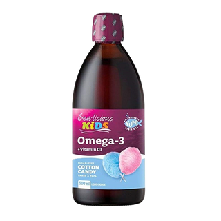 Sealicious Omega 3 Kids Cotton Candy 500mL