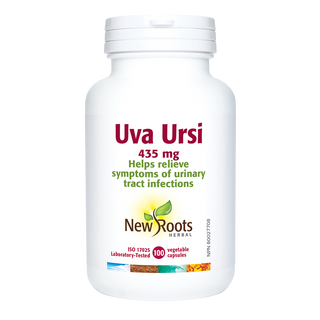 New Roots Uva Ursi 435mg 100 Veggie Caps