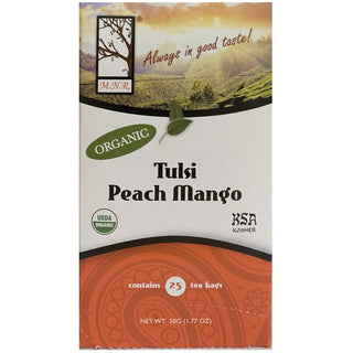 Always In Good Taste Tulsi Tea Peach Mango 25 Tea Bags