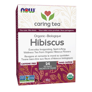 Now Organic Hibiscus Tea 24 Tea Bags