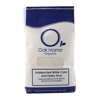 Oak Manor Organic White Cake & Pastry Flour Unbleached 5kg