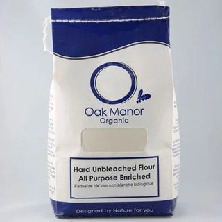 Oak Manor Hard Unbleached Flour All Purpose Organic 5kg