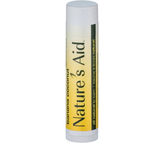 Nature's Aid True Natural Lip Balm Banana Coconut 15g