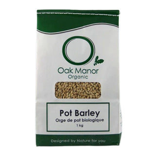 Oak Manor Organic Barley Pot 1kg