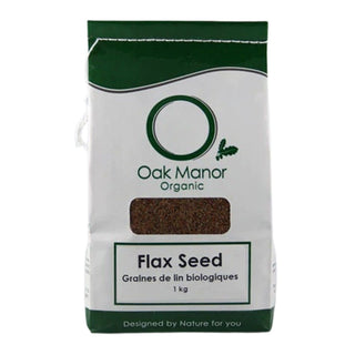 Oak Manor Organic Flax Seed 1kg