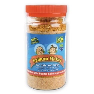 Snack 21 Wild Pacific Salmon Flakes Cats & Dogs 120g