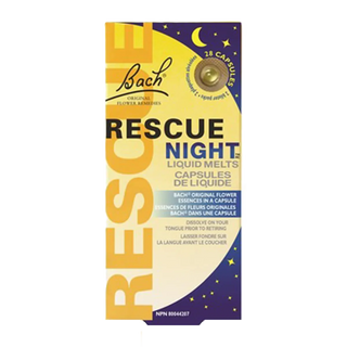 Bach Rescue Night Liquid Melts 28 Capsules