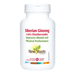 New Roots Siberian Ginseng 90 Veggie Caps