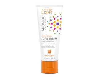 Andalou Naturals Clementine Hand Cream Shea Butter + Cocoa Butter 100mL