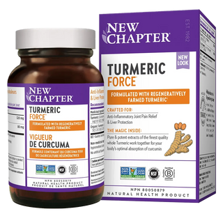 New Chapter Turmeric Force 60 Capsules