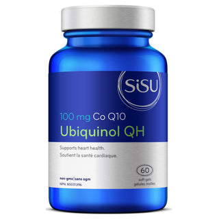 Sisu Ubiquinol QH 100mg 60 Softgels