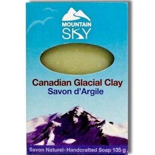 Mountain Sky Soap Bar Canadian Glacial Clay 135g