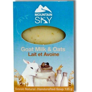 Mountain Sky Soap Bar Goat Milk & Oats 135g