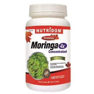 Nutridom Moringa 4X Concentrated 120 Veggie Caps