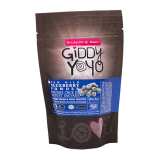 Giddy Yoyo Wild Blueberry Powder 227g