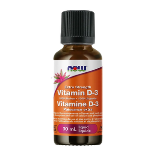 NOW Vitamin D3 Extra Strength 30mL