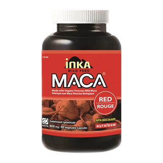 Inka Maca Organic Maca Red 800mg 90 Veggie Caps