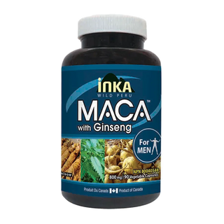 Inka Maca Maca With Ginseng Men 90 Veggie Caps