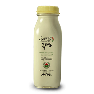 Harmony Organics Egg Nog Bottle 3.8% 500mL