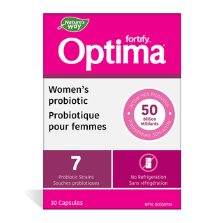 Nature's Way Fortify Optima Women's Probiotic 50 Billion 30 Capsules