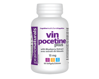 Prairie Naturals Vinpocetine Plus 60 Softgels