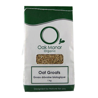 Oak Manor Organic Oat Groats 1kg