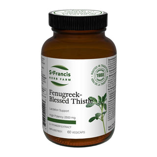 St. Francis Fenugreek-Blessed Thistle 5:1 Powder Extract 60 Veggie Caps