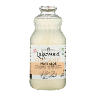 Lakewood Organic Pure Aloe Juice With Lemon 946mL