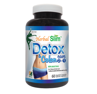 Herbal Slim Detox & Colon Care 2 In 1 60 Veggie Caps