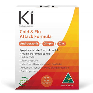 Martin & Pleasance KI Cold & Flu Attack Formula 30 Tablets