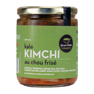 Green Table Foods Sauerkraut Kale Kimchi 500mL