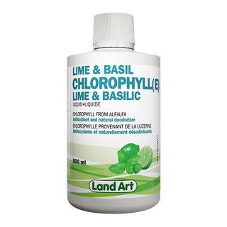 Land Art Chlorophyll Lime & Basil 500mL